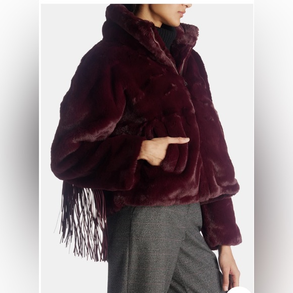 Blue Revival Dancing In The Moonlight Vegan Fur Jacket - Picture 14 of 15